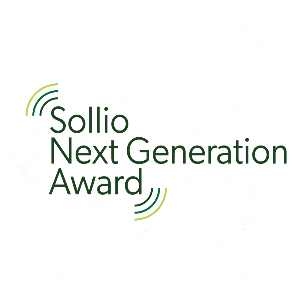 Sollio Next generation Award logo