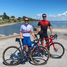 Photo d'une sortie entre cousins au Quai de Champlain - Été 2021